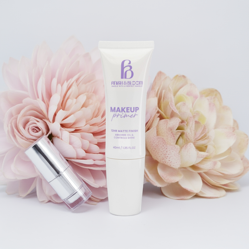 Finish&Bloom Makeup Primer – Long-Lasting Matte & Smooth Finish