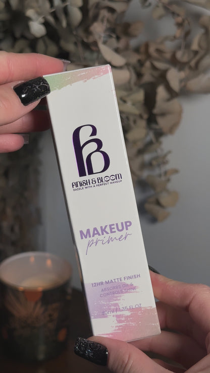 Finish&Bloom Makeup Primer – Long-Lasting Matte & Smooth Finish